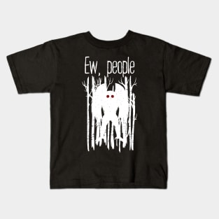 Mothman Ew, People Kids T-Shirt